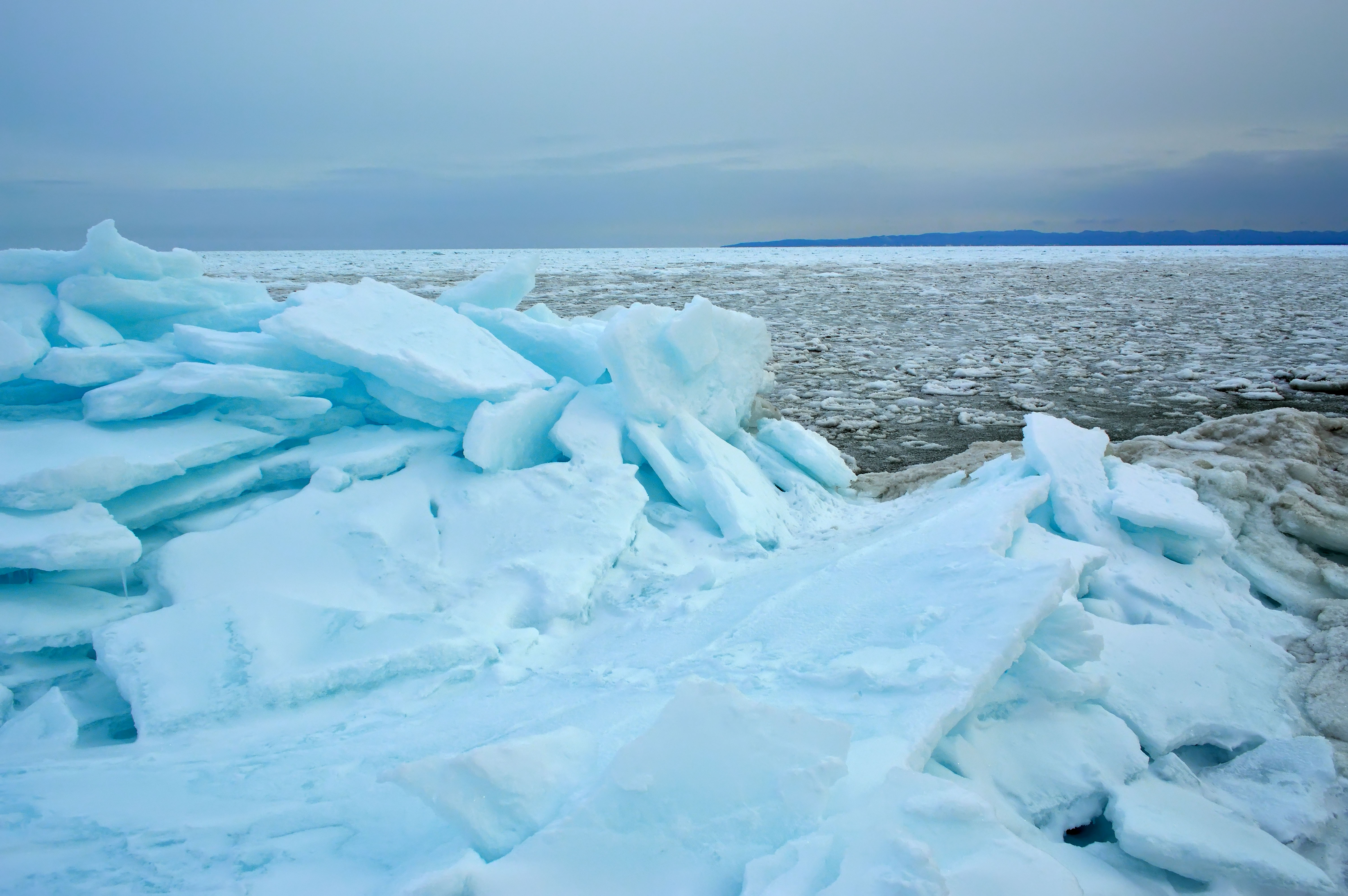 Карское море ледяной мешок