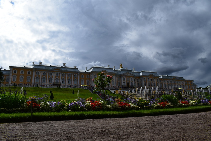 Летний дворец в петергофе фото